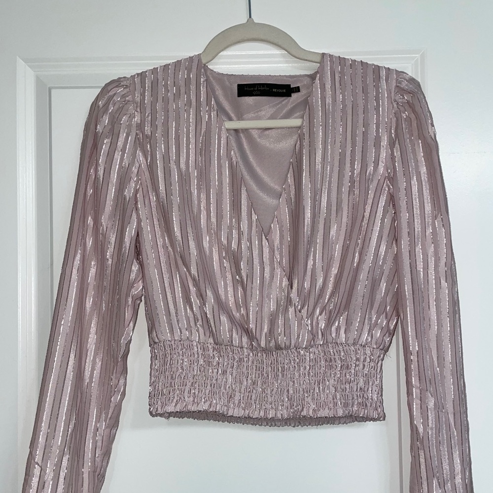 House of Harlow x Revolve cropped top